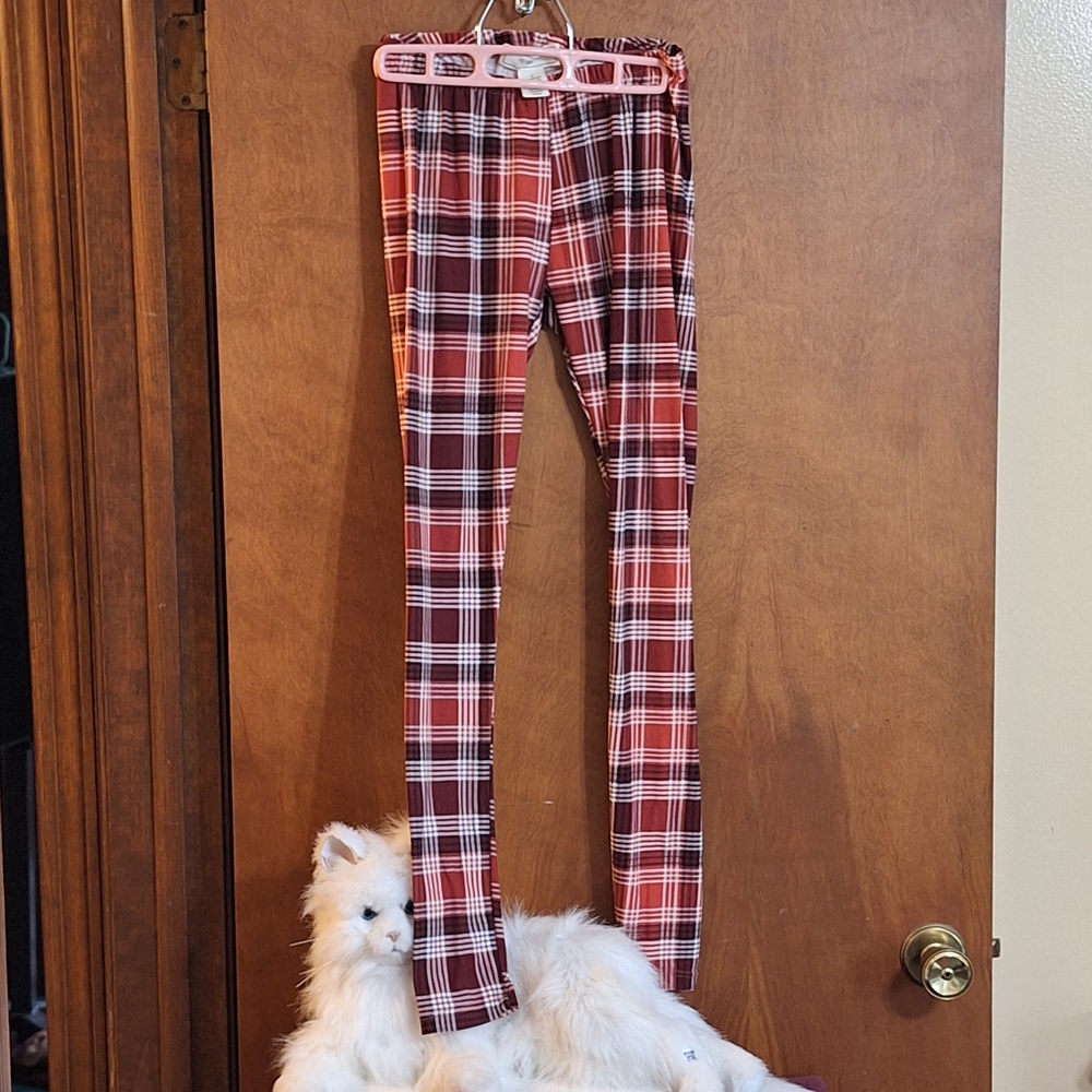 Plaid Kids Leggings